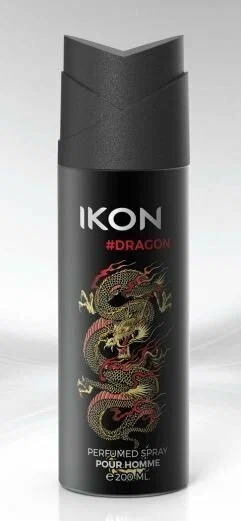 Дезодорант-спрей для мужчин Ikon DRAGON, 200 мл