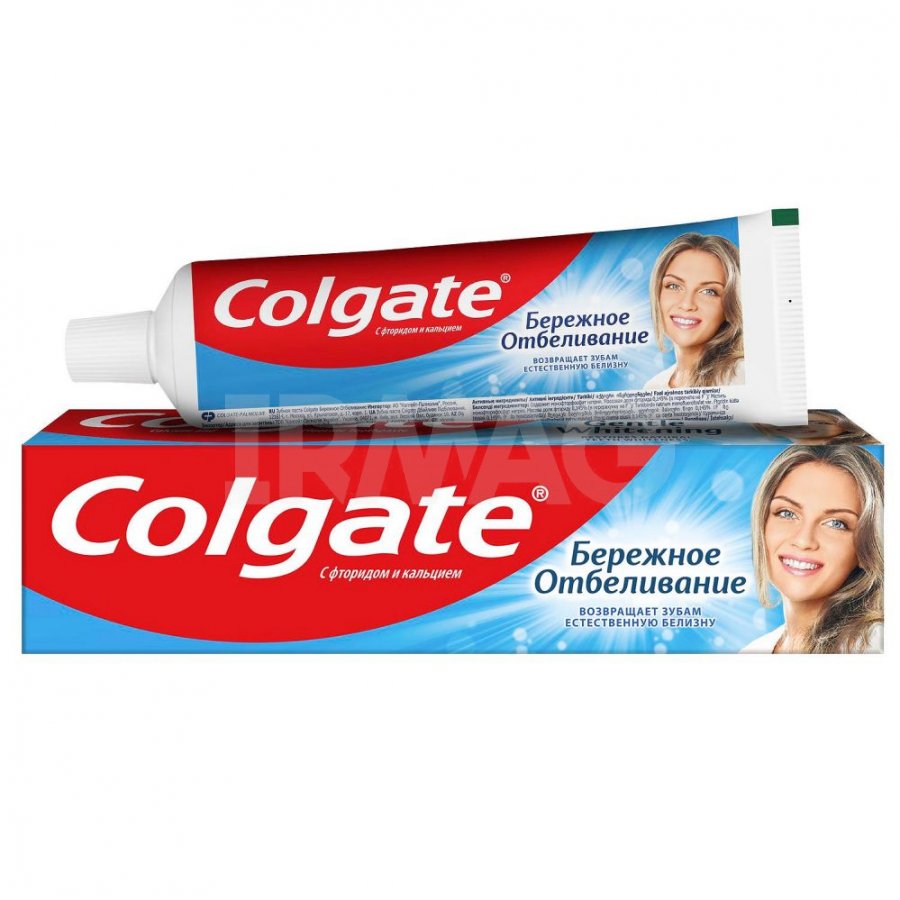 Зубная паста Colgate Бережное отбеливание, 100мл