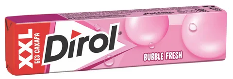 Жевательная резинка Dirol. Bubble Fresh