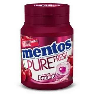 Жевательная резинка MENTOS "ВИШНЯ"