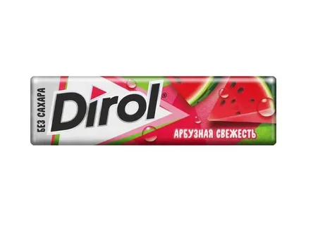 Жевательная резинка Dirol. Арбузная свежесть