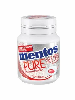 Жевательная резинка MENTOS "КЛУБНИКА"