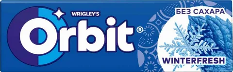 Жевательная резинка Orbit. Winterfresh