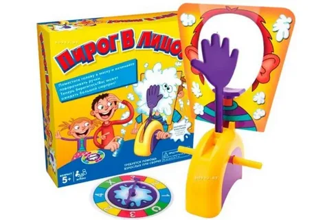 Игра "Пирог в лицо"