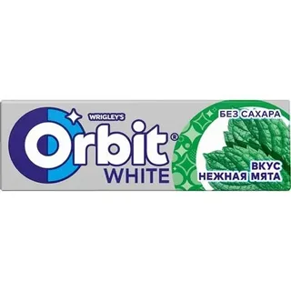 Жевательная резинка Orbit. Нежная мята