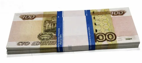 Шуточные деньги 100 дублей