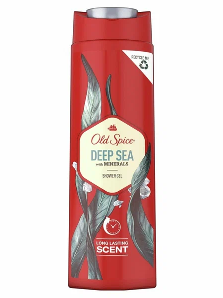 Гель для душа OLD SPICE Deep sea with Minerals 400мл