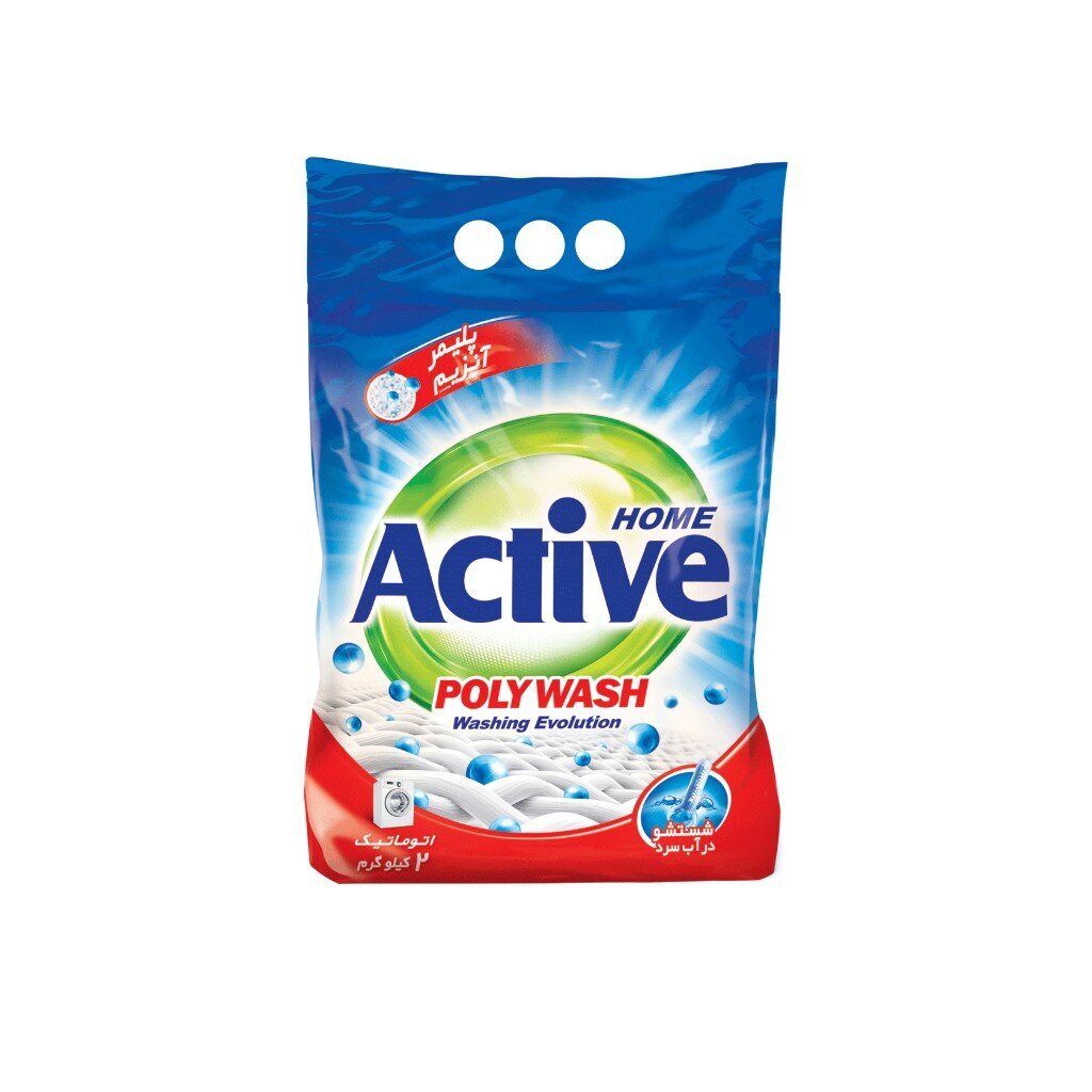 Стиральный порошок АКТИВ 3кг. Poly Wash Automatic Detergent Powder /4