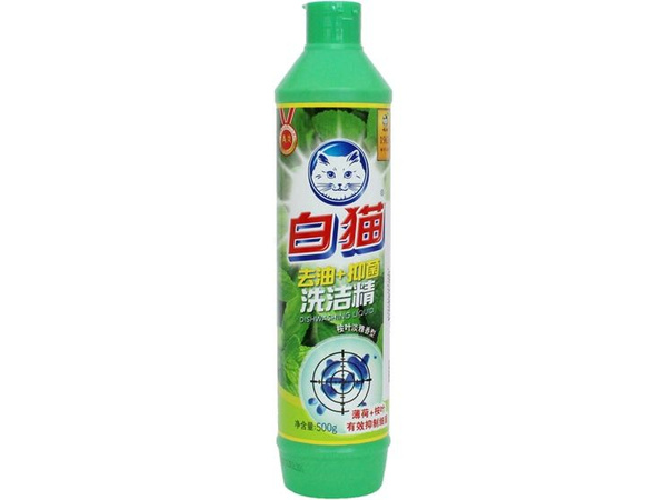 Гель для мытья посуды БелыйКот Baimao Антибактериальный 500мл.