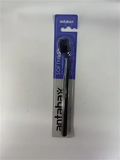 Зубная щетка Черный уголь, антибактериальная, Antabax