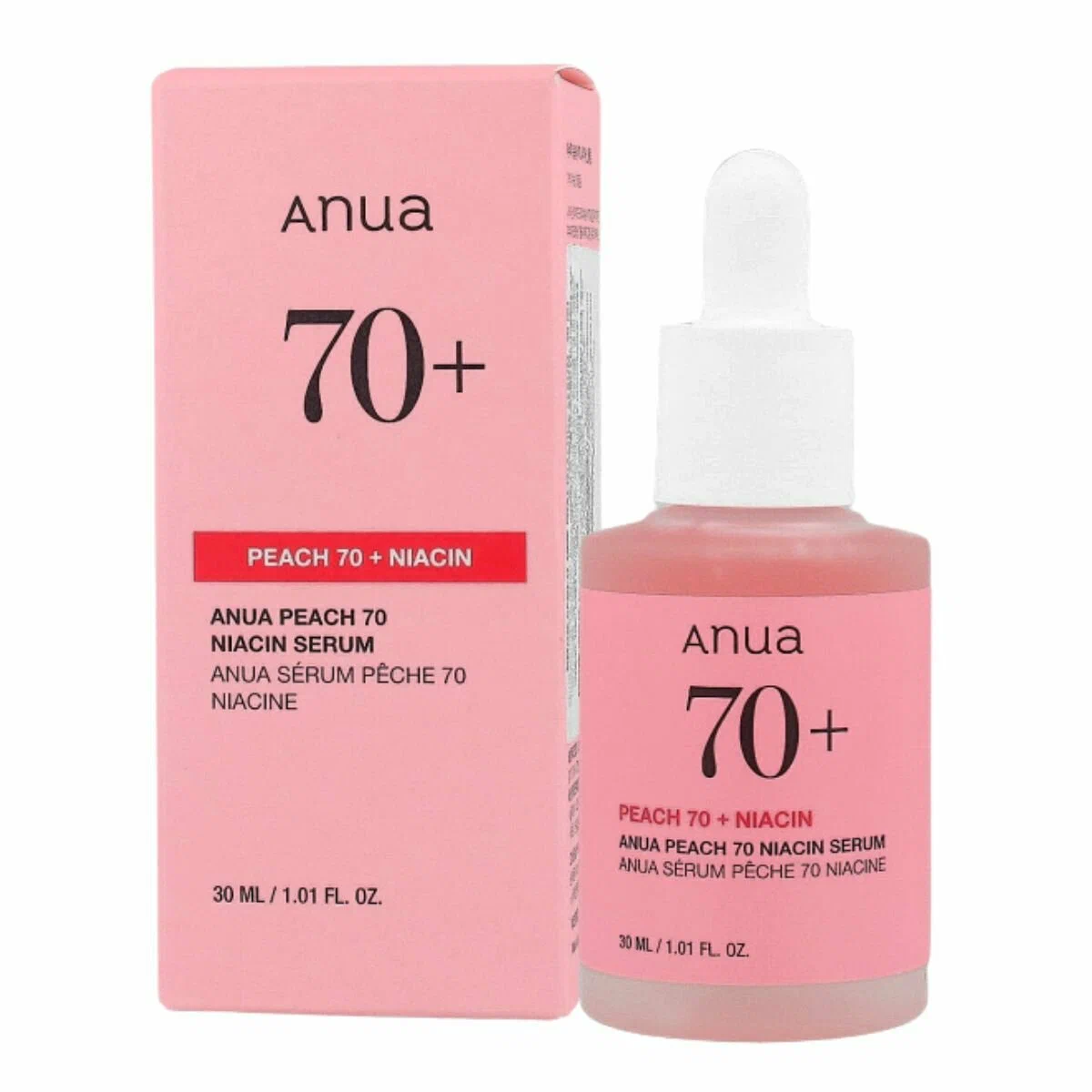 Сыворотка с персиком для гладкой и сияющей кожи Anua Peach 70% Niacin Serum