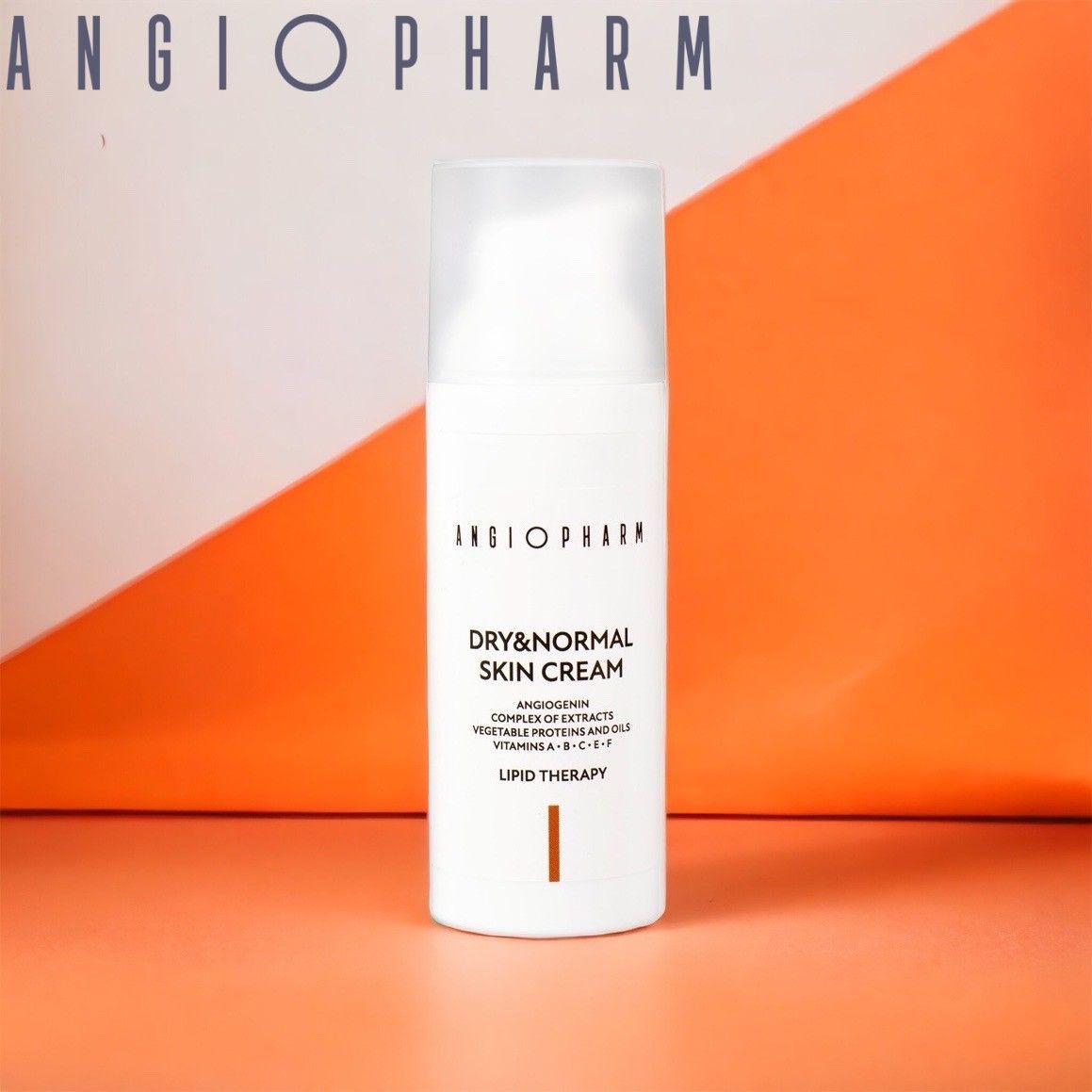 Крем для сухой и нормальной кожи Angiopharm 50мл.