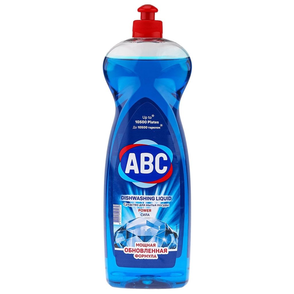 Средство для мытья посуды ABC 750мл. Power
