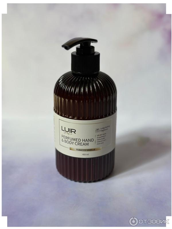 Крем для рук и тела LUIR парфюмированный Tobacco Vanille 400 мл
