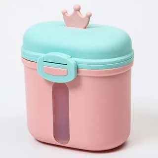 Контейнер для детской смеси "Корона" 360мл. ассорти