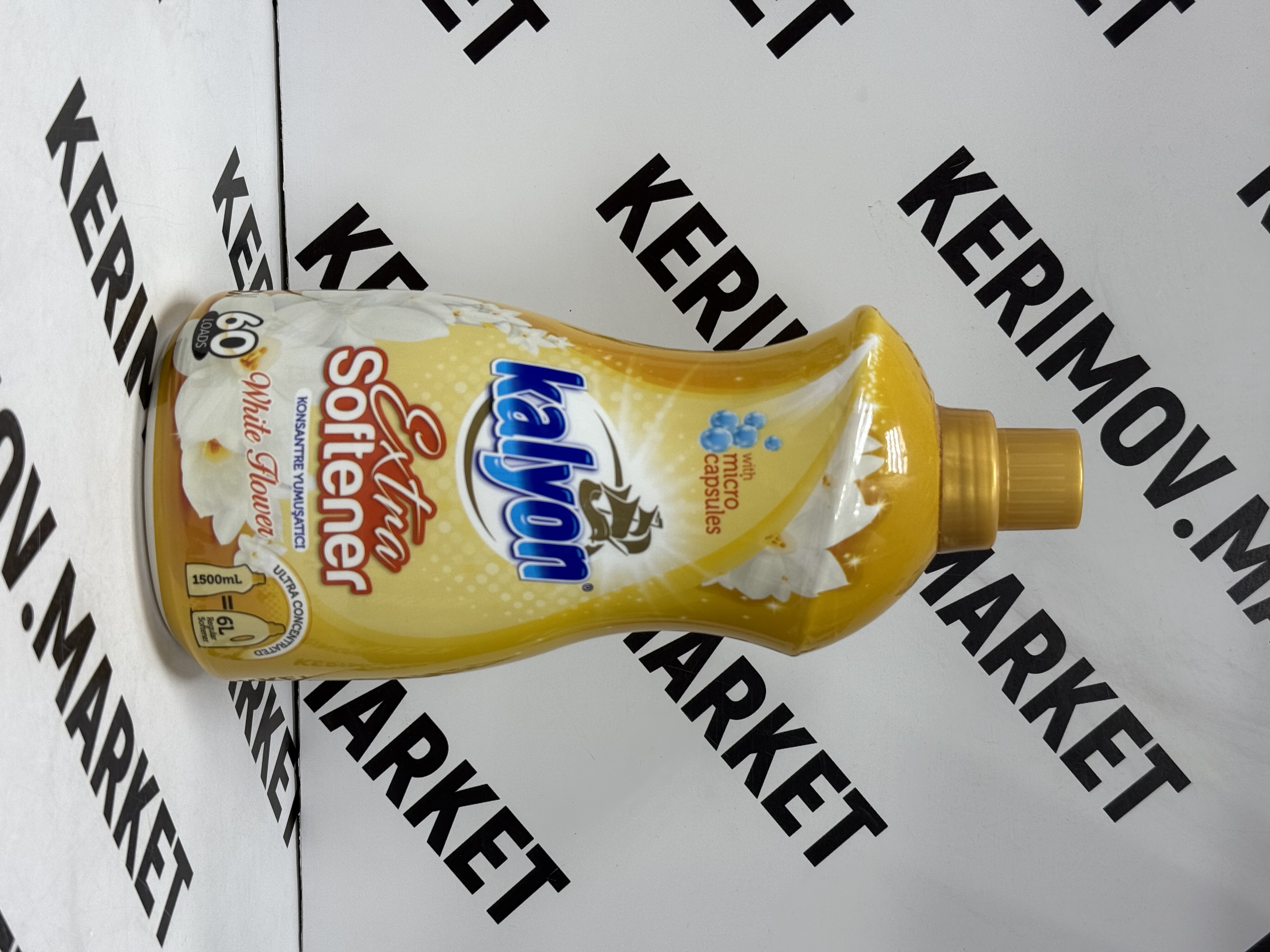 Кондиционер для белья Kalyon Extra Softener White Flower1500 мл