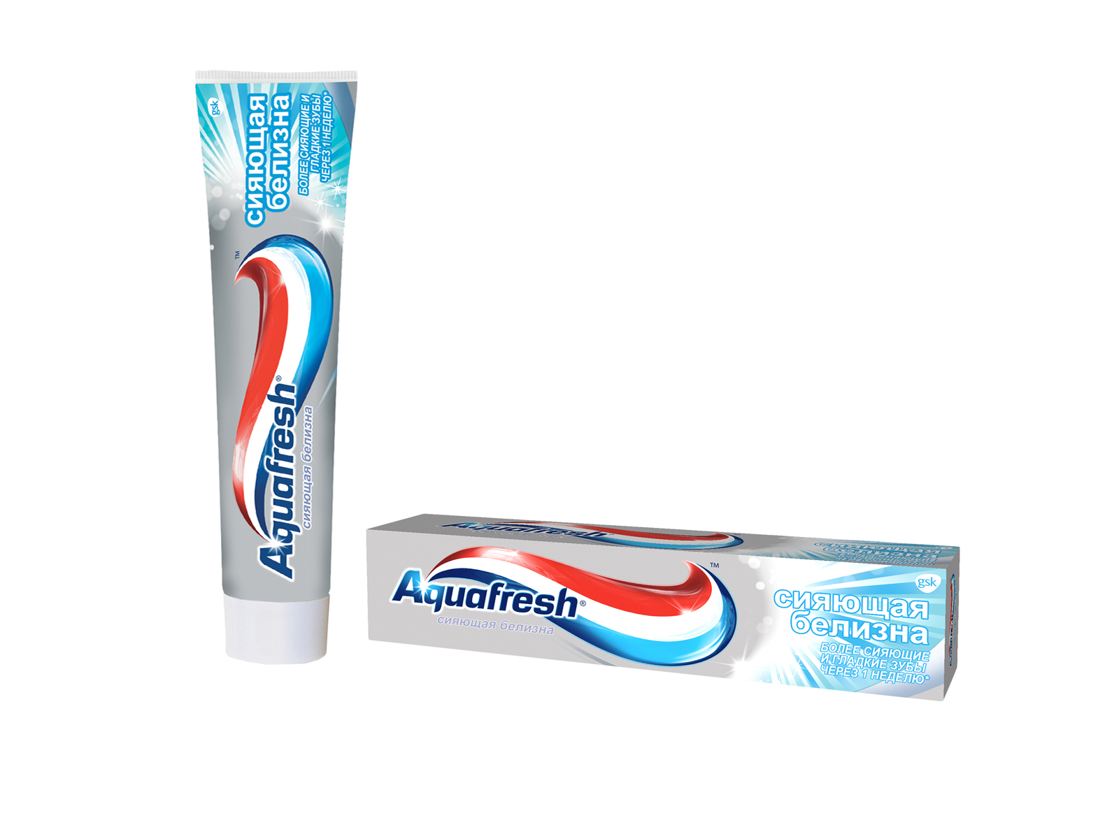 Зубная паста Aquafresh Сияющая белизна 100 мл