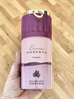 Дезодорант парфюмированный HONGMENG 250мл. BERRYS WEEKEND VIOLET