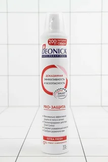 Дезодорант-антиперспирант спрей Deonica Pro-Защита, 200мл