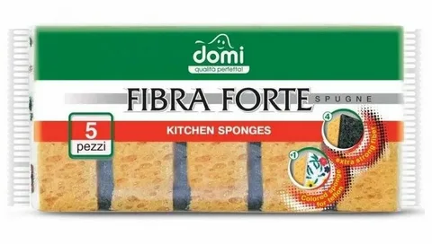 Губки кухонные большие 1шт Domi