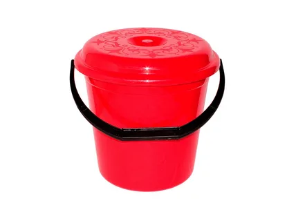 Ведро с крышкой 10л. Милих 04110