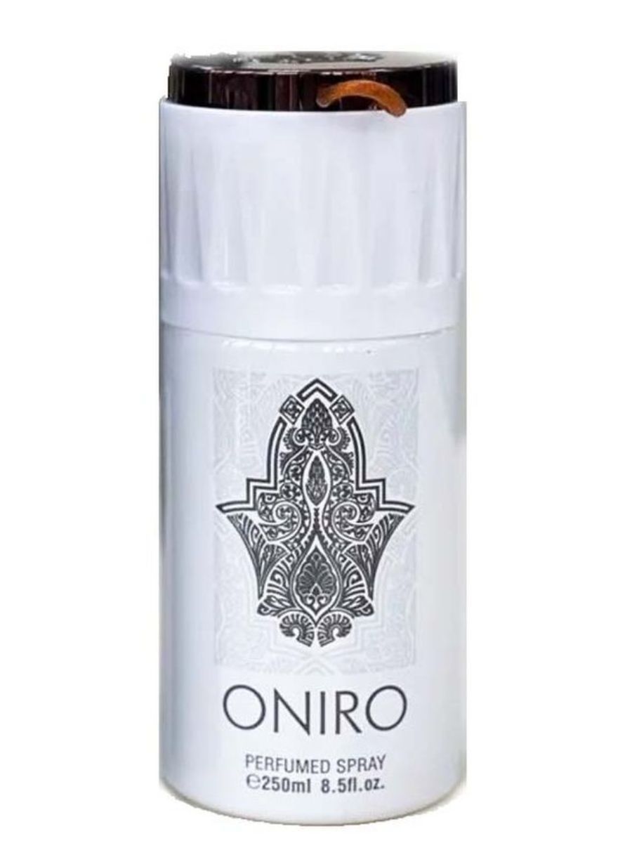 Дезодорант парфюмированный HONGMENG 250мл. ONIRO WHITE