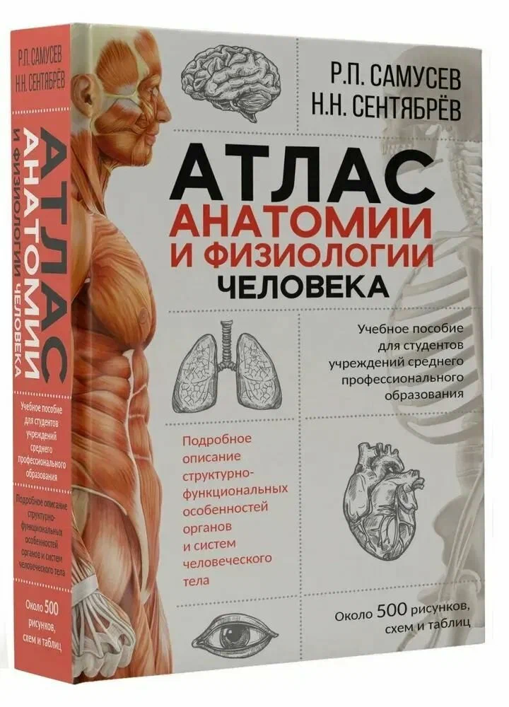 Атлас анатомии человека. Учебное пособие для студентов учреждений среднего профессионального образования Самусев Р. П.