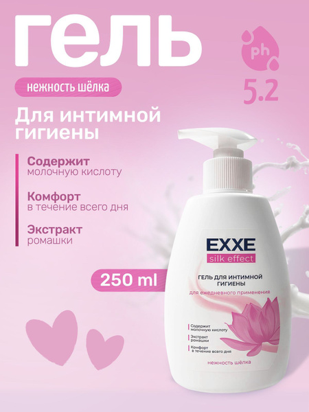 Гель для интимной гигиены EXXE Silk Effect 250 мл