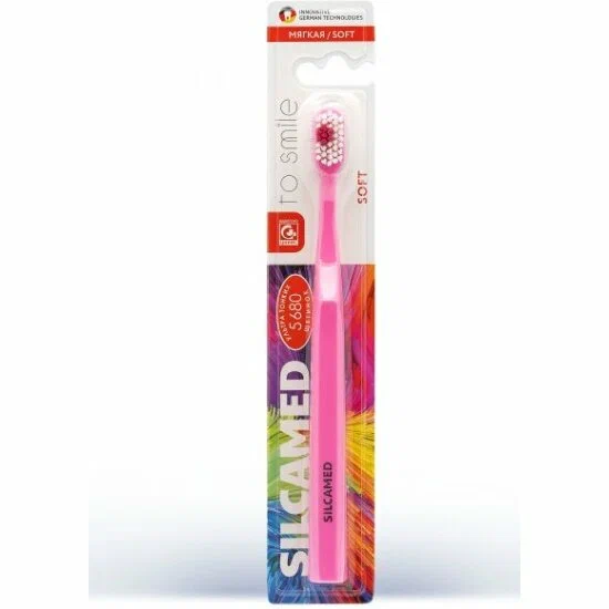 Зубная щетка Silca Med to Smile мягкая