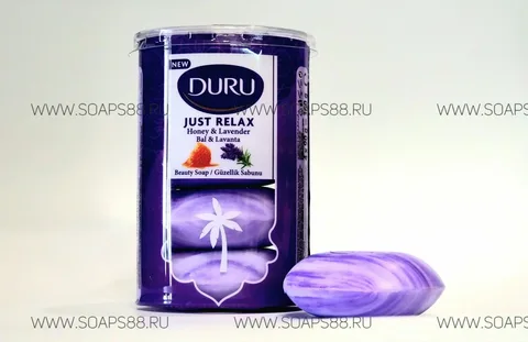 Мыло туалетное Duru Just Relax. Расслабляющее 90г*4