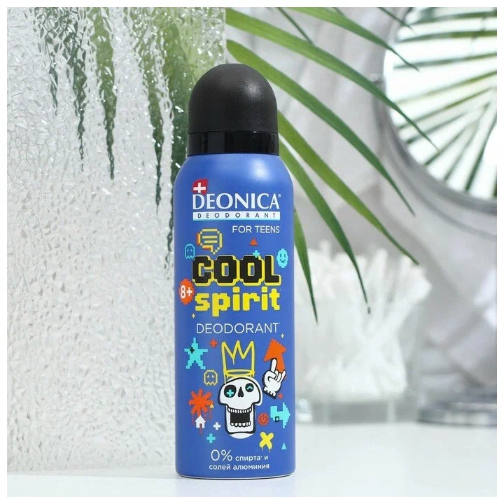 Дезодорант детский DEONICA FOR TEENS Cool Spirit 125мл 8+