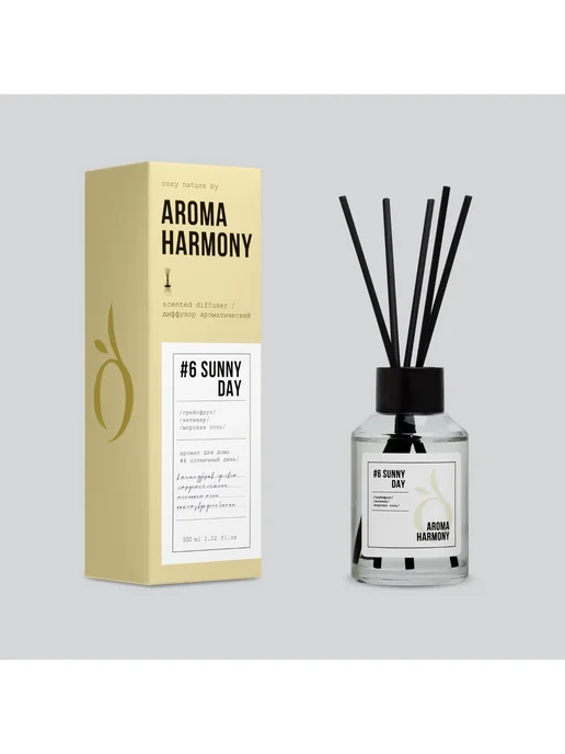 Ароматический диффузор Aroma Harmony №6 Sunny Day , 60 мл