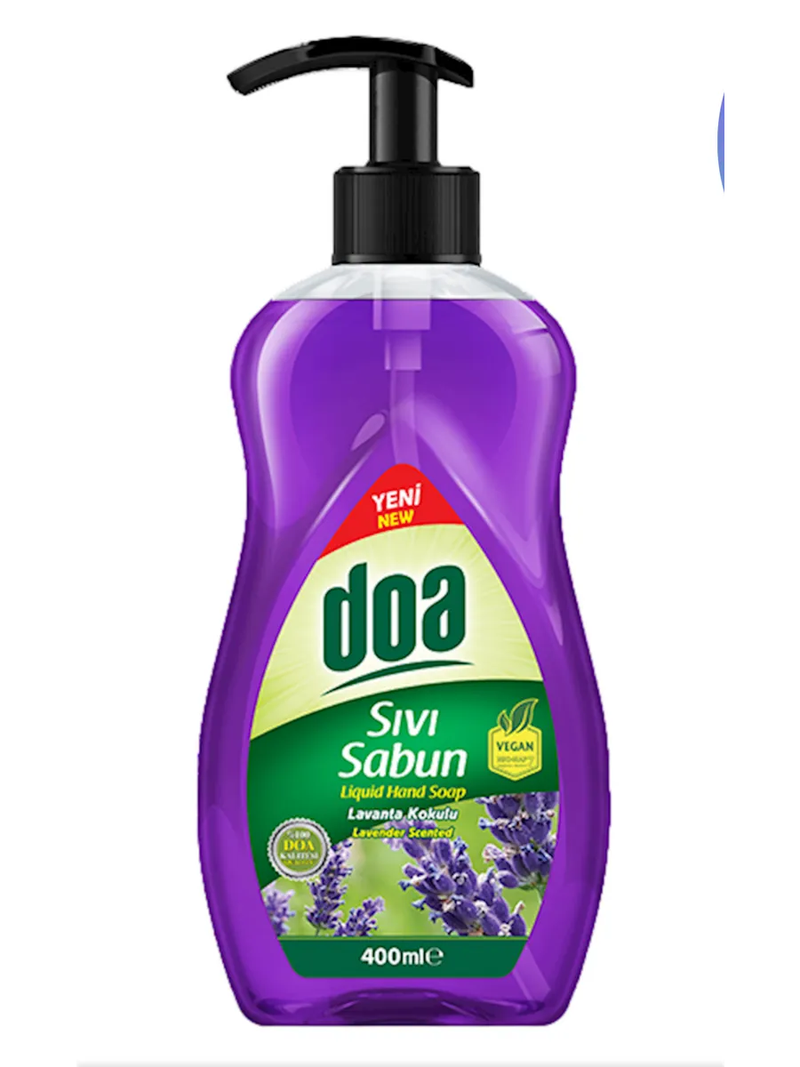 DOa Жидкое мыло DOA, 400мл. Лаванда