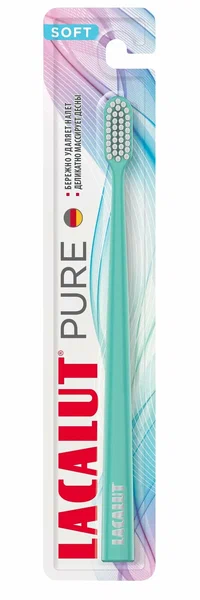 Зубная щетка LACALUT Pure с мягкой филированной щетиной