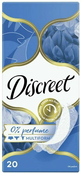 Discreet Air Multiform Прокладки ежедневные Discreet Air Multiform 20 шт
