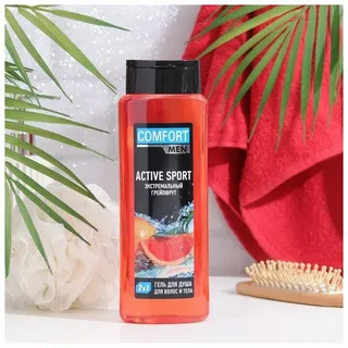Гель для душа ACTIVE men sport 400мл. (красный)