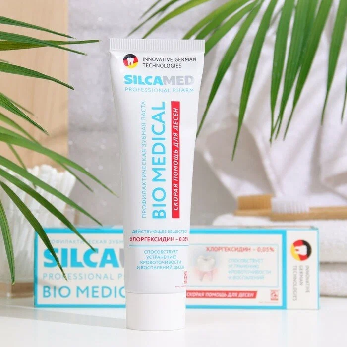 Зубная паста Silca Dent Bio Medical Профилактическая (130 г)
