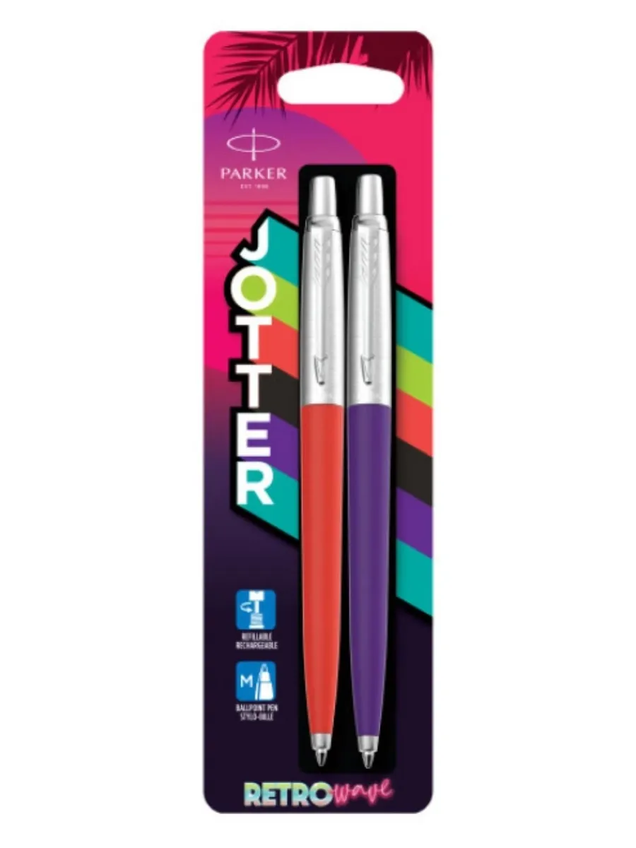 Набор Parker Jotter Originals Duo: 80s Retrowave Caribbean Blue / Apple Green CT 2186315