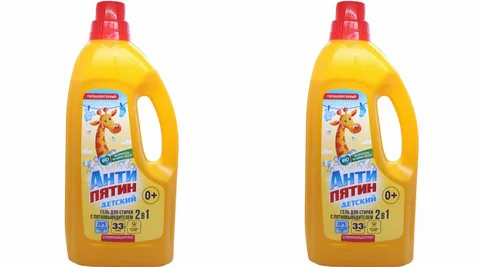 Гель для стирки Антипятин 2в1 с пятновыводителем Детский (1 л)