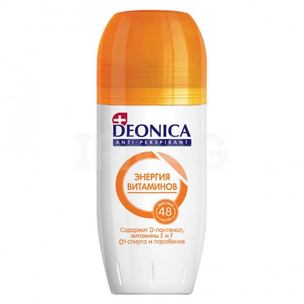 Дезодорант-антиперспирант шариковый Deonica Энергия витаминов (50 мл)