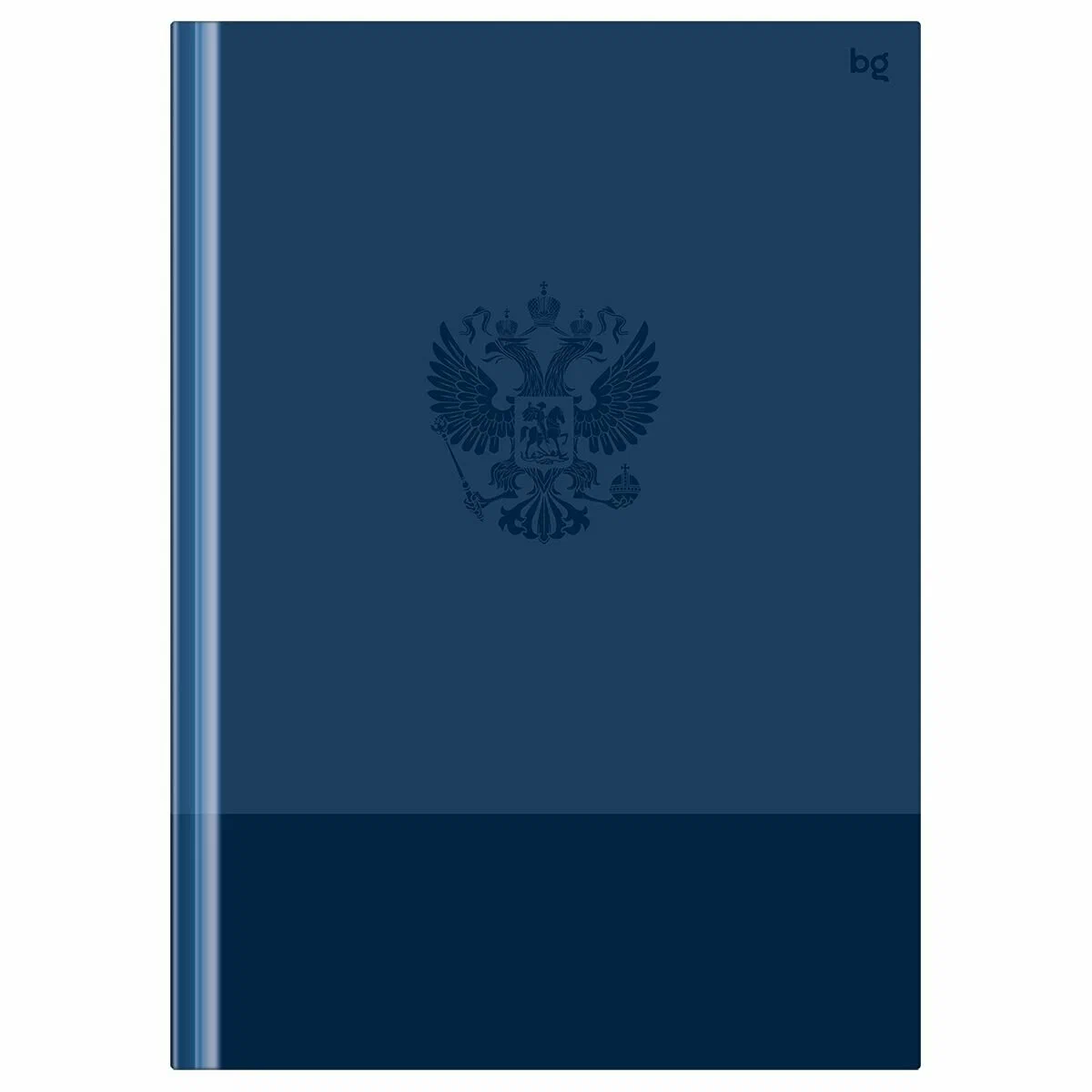 Бизнес-блокнот А4, 80л., BG "Россия", глянцевая ламинация