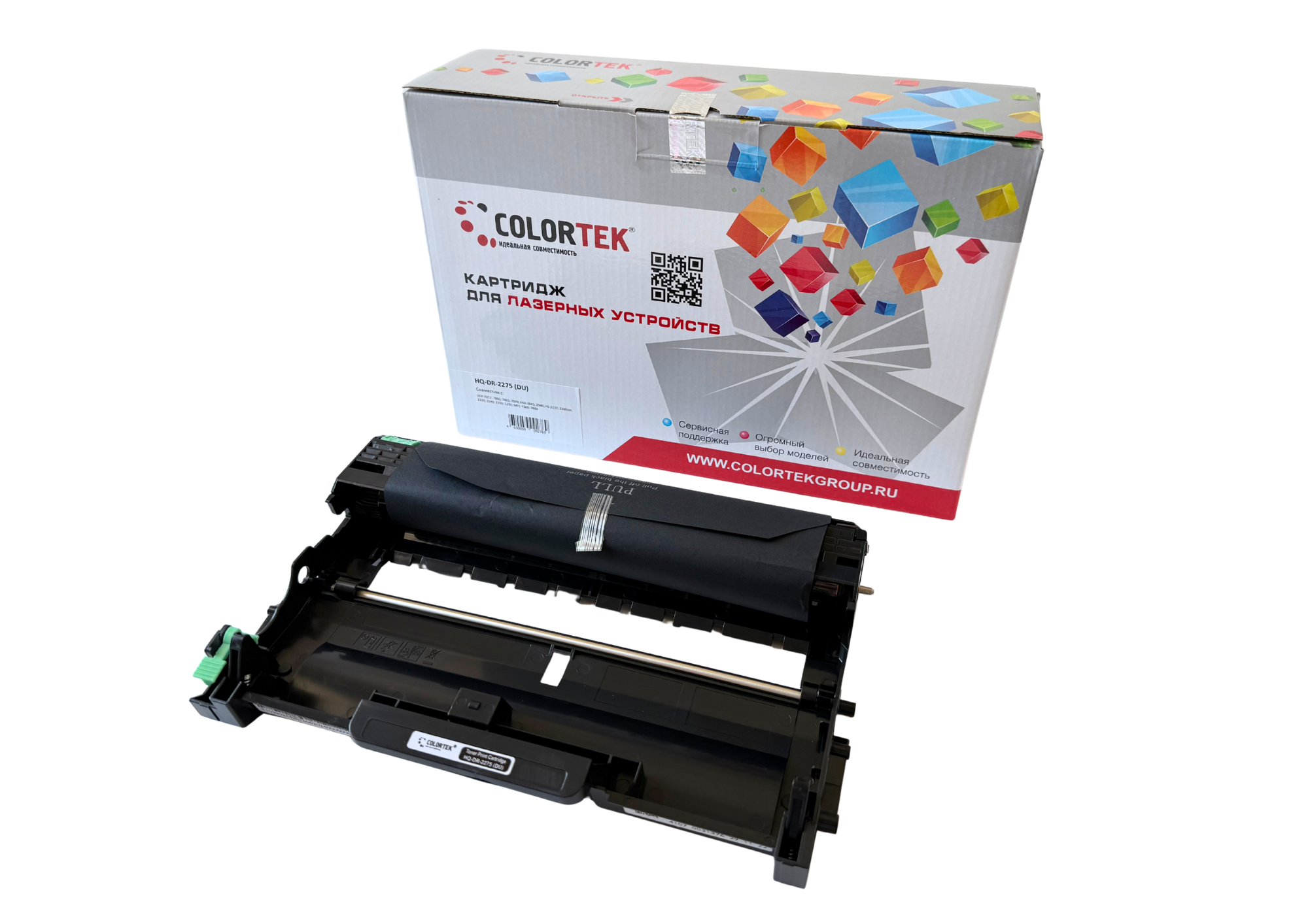 Драм-картридж Colortek DR-2275 для лазерных принтеров Brother, ресурс 12000 копий