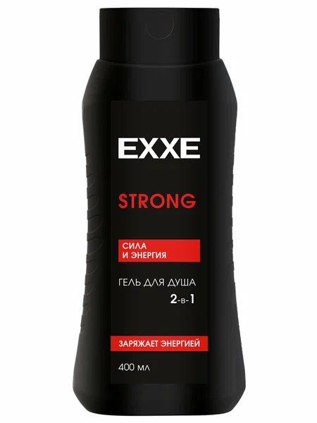 Гель для душа EXXE Men Strong Сила и Энергия, 400 мл
