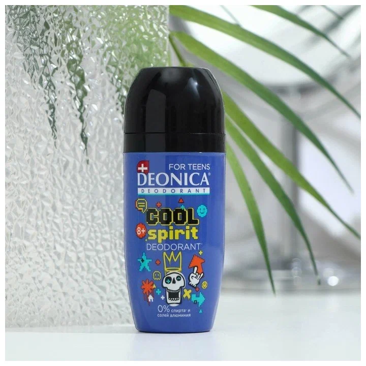 Дезодорант (ролик) Deonica for Teens Cool Spirit для подростков, 50 мл