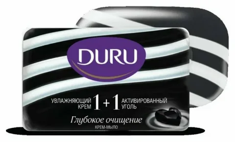 Крем-мыло туалетное Duru 1+1 Глубокое очищение (80 г)