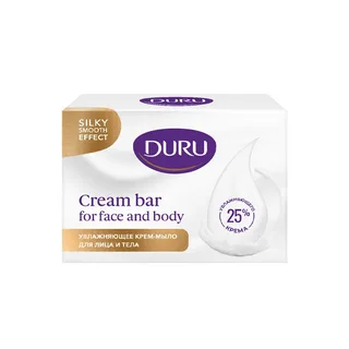 Крем-мыло DURU Caring cream bar для лица и тела 90г.