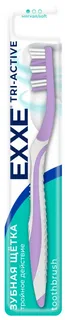Зубная щетка EXXE Tri-active, мягкая