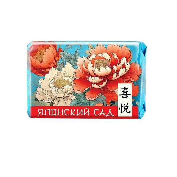 Мыло туалетное ЯПОНСКИЙ САД Любовь и радость, 90 г