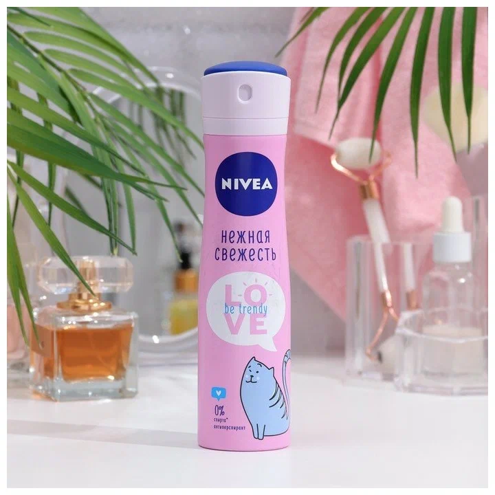 Дезодорант-антиперспирант спрей Nivea women Нежная Свежесть 150мл