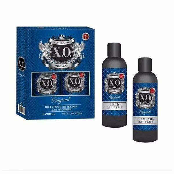 Набор подарочный Q.P.X.O. ТИМЕКС гель для душа 250мл + шампунь для волос 250мл